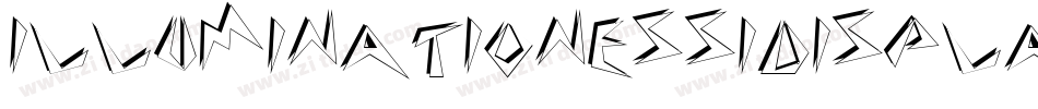 IlluminatiOneSSiDisplayCaps Medium字体转换